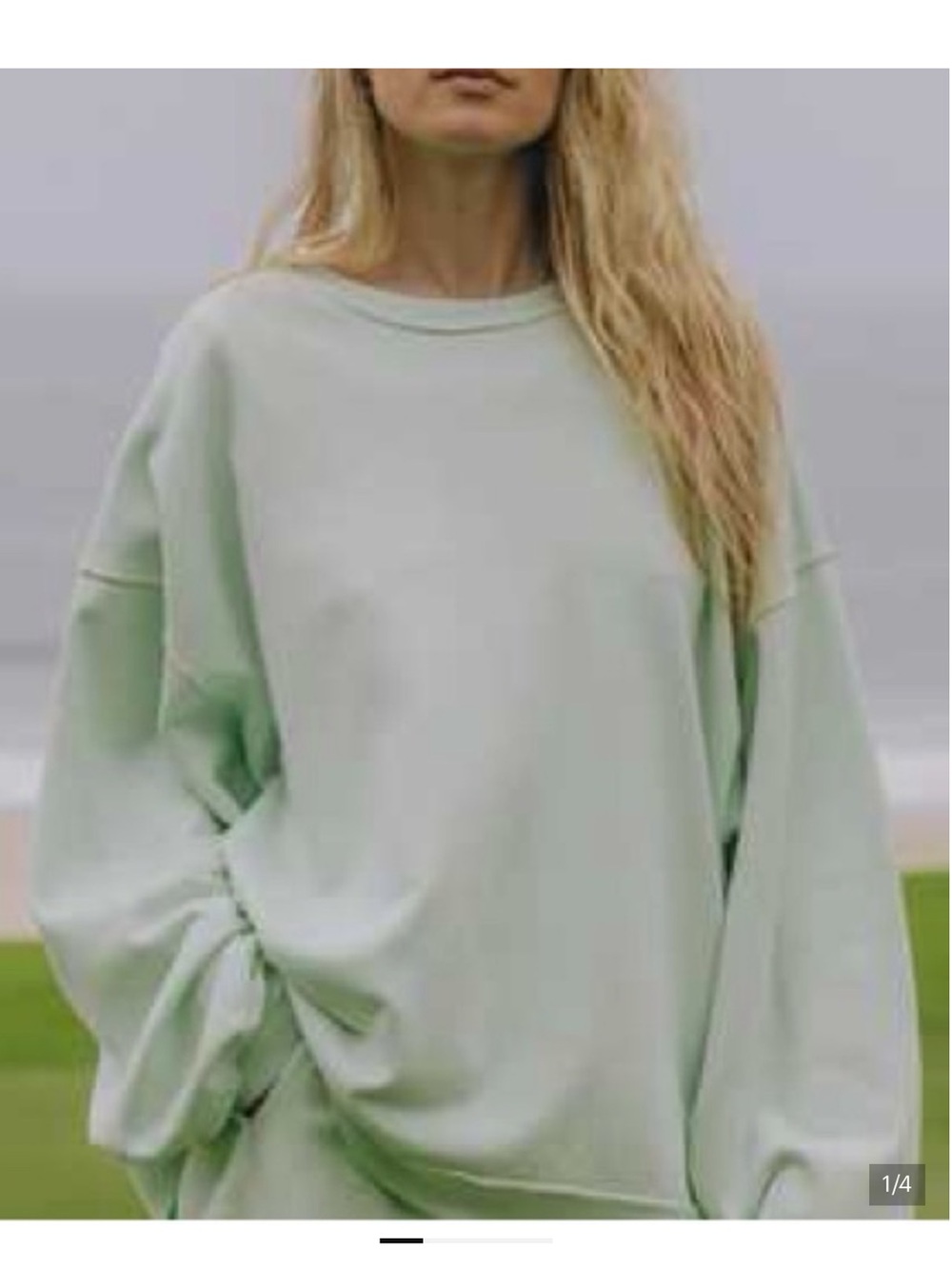 Daily Drills XS/S Crewneck Oversized Sweatshirt